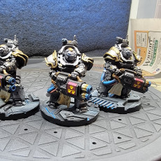 Picture of print of Knight Heavy Gunners Set A