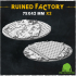 Ruined Factory Bases & Toppers - (Big Set) image