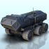 All-terrain SF vehicle on wheels 13 - Scifi Science fiction SF Warhordes Grimdark Confrontation image