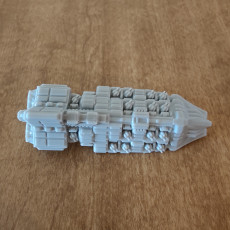 Picture of print of SCI-FI Ships Expansion Pack 1 - Imperial Hemina - Presupported