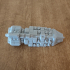 SCI-FI Ships Expansion Pack 1 - Imperial Hemina - Presupported print image