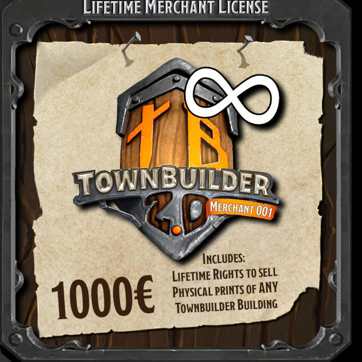 Townbuilder Lifetime Merchant's Cover