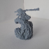 Greater Water Elemental miniature (32mm) image