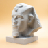 Amenemhat III Bust Statue Ancient Egyptian Sculpture image