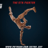 Capoeira Guy Printable 170 mm image