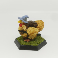 Picture of print of Millie - Chicken Spellcaster