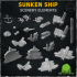 Sunken Ship (Scenery Elements) - Wargame Bases & Toppers 2.0 image