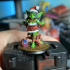 Holiday Goblin Pinup print image