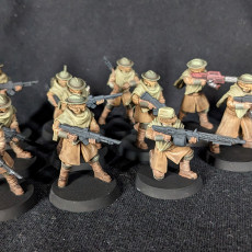 Picture of print of Trench Devil Modular Infantry Set