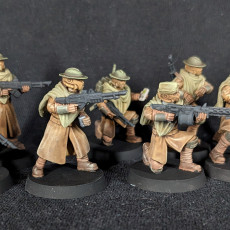 Picture of print of Trench Devil Modular Infantry Set
