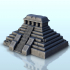 Mesoamerican pyramid with sanctuary 32 - Maya Aztec Cuetzpal Seraphon Lizardmen Medieval Ancient Cusco image