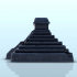 Mesoamerican pyramid with sanctuary 32 - Maya Aztec Cuetzpal Seraphon Lizardmen Medieval Ancient Cusco image