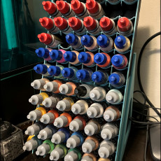 Picture of print of Paint Rack for 17ml bottles (x66)