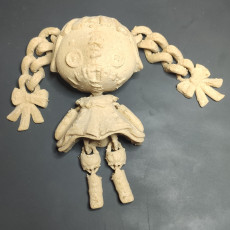 Picture of print of ARTICULATED CREEPY DOLL