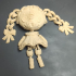 ARTICULATED CREEPY DOLL print image