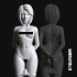 Sub Series 07c - Naked & Bound Female Prisoner Slave image