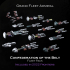 SCI-FI Ships Fleet Pack Frontiers - Confederation of the Belt - Presupported image
