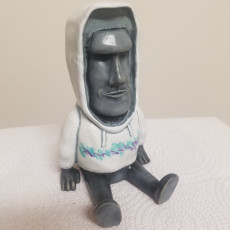 Picture of print of Moai Phone Holder - No supports