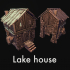 Lake town house image