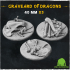 Graveard of Dragons (Small Set) - Wargame Bases & Toppers 2.0 image