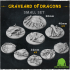 Graveard of Dragons (Small Set) - Wargame Bases & Toppers 2.0 image