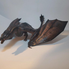 Picture of print of Syrax dragon fan art - pre supported - FREE model Free 3D print model