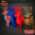 FLEXY PRINT-IN-PLACE REINDEER ARTICULATED image
