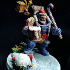 Picture of print of Santa Dwarf – free christmas model