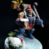 Santa Dwarf – free christmas model print image