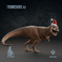Tyrannosaurus Rex : Merry Christmas image