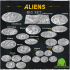 Aliens (Big Set) - Wargame Bases & Toppers 2.0 image