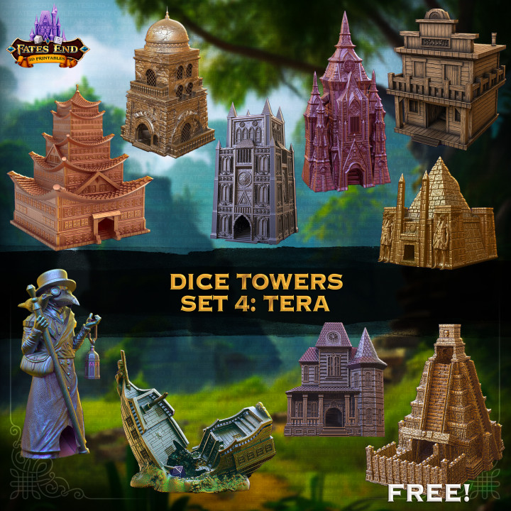 Set 4: Tera Dice Towers's Cover