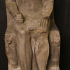King Khafre (Chephren) Enthroned with the Horus Falcon image