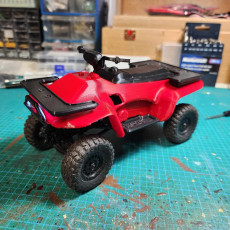 Picture of print of CGRC 400 ATV Chassis and Body set for Axial SCX24 (INCLUDES 1.0 BEADLOCKS)