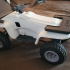 CGRC 400 ATV Chassis and Body set for Axial SCX24 (INCLUDES 1.0 BEADLOCKS) image