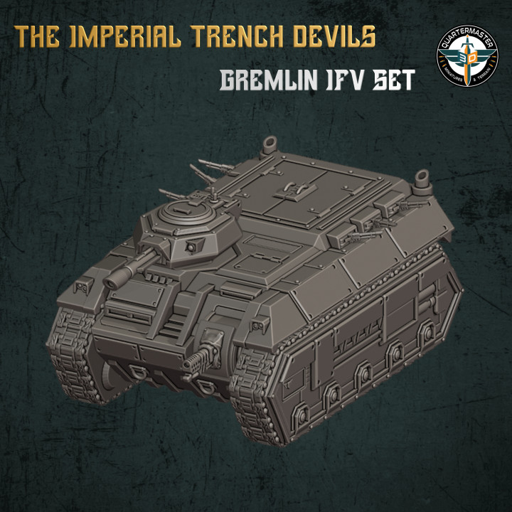 Trench Devil Gremlin Infantry Fighting Vehicle's Cover