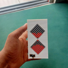Picture of print of Hourglass Project Arduino using 8X8 LED Matrix and Arduino | Livid Design Inc.