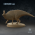 Lambeosaurus lambei : Walking image