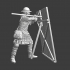 Medieval handgunner with protection image