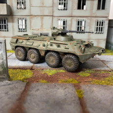 Picture of print of BTR-82a APC