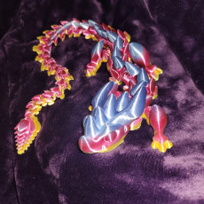 Picture of print of ARTICULATED DRAGON #005