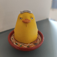Picture of print of Sleeping Duck Soup Miniature - pre-supported