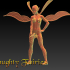 Naughty fairies - Molly - erotic miniature 75 mm scale image