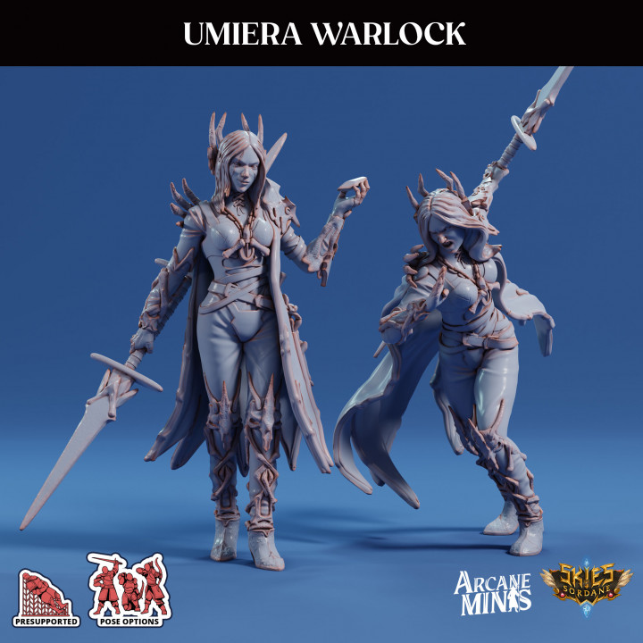 Umiera Female Warlock's Cover
