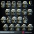 Imperial Marines Scout Heads x 20 image