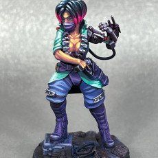 Picture of print of Female Cyber Doc