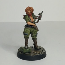 Picture of print of Female Cyber Doc