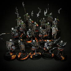 Picture of print of Orc Rabble With Spears