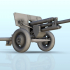 Zis-3 anti-tank cannon - Soviet army WW2 Second World World East front Ostfront image