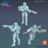 Night Vision Infantry Set / Space Soldier / Cyberpunk Warrior / Invasion Army / Trooper Attack / Sci-Fi Encounter image